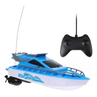 Lancha Rápida Rc Submarina Para Niños, Azul A Lancha Rápida Rc Submarina Para Niños, Azul A