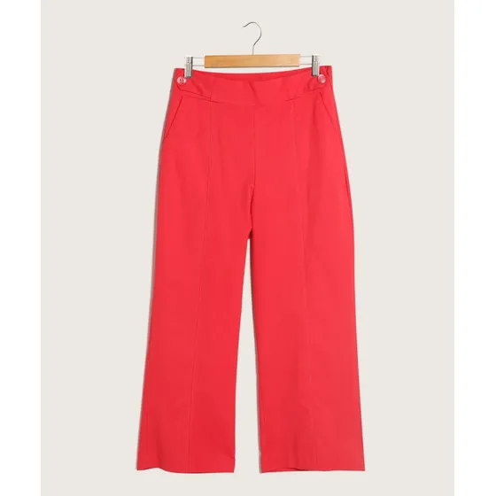 Pantalon Mujer Patprimo Moda Rojo Algodón 30071648-20611