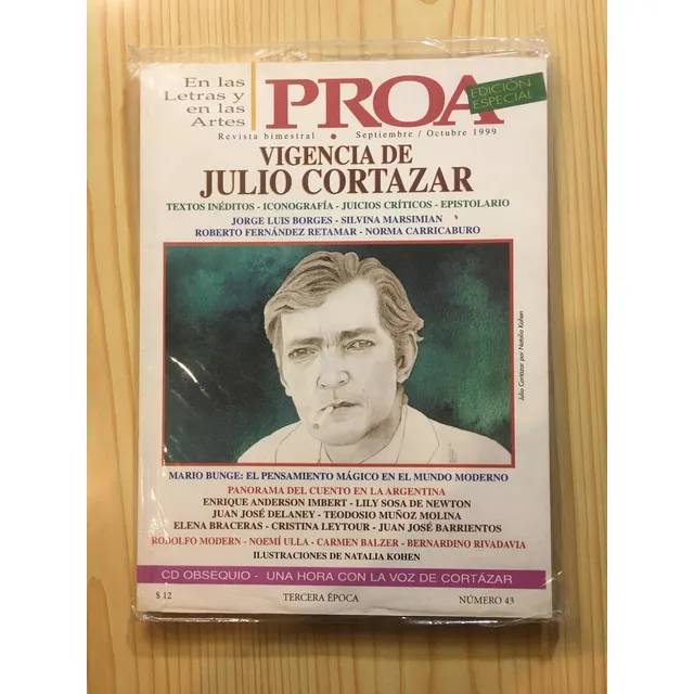 Proa, Vigencia De Julio Cortazar Sept-oct 1999