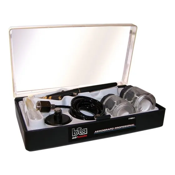 Aerógrafo Profesional Kit Neumático 1,5bar Bta Simple Accion