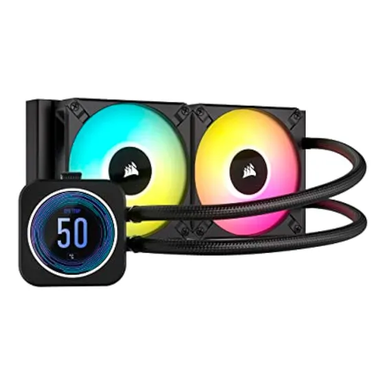 Corsair Icue H100i Elite Lcd Xt Enfriador Líquido