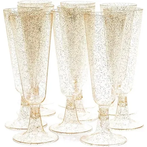 Copas Desechables Vino, Postres Plástico Premium 50 Piezas