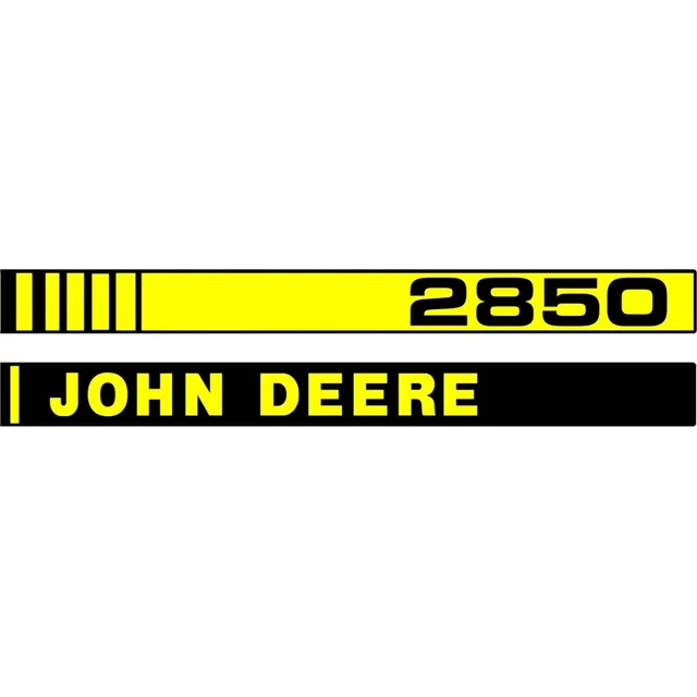 Calcomanía John Deere 2850 Agrícola