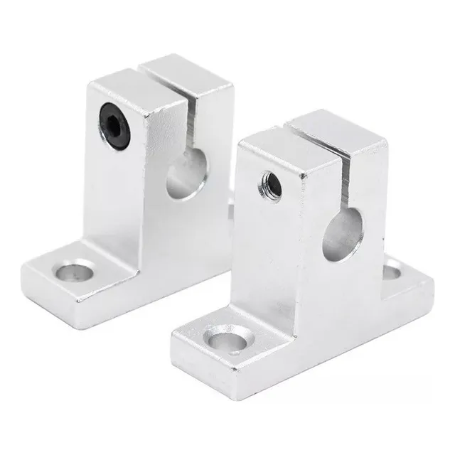 Tecneu 2 Piezas Soporte Sk8uu Sk8 Guia Lineal Varilla 8mm Cnc Impresora 3D Aleación de Aluminio