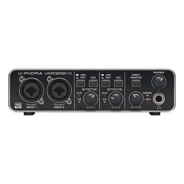 Interfaz De Audio Behringer U-phoria Umc202hd