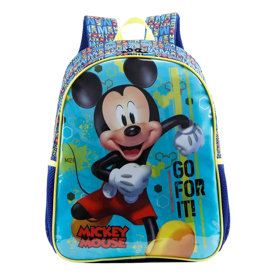 Mochila De Costas 16 - Mickey, Poliéster Resistente, Xeryus