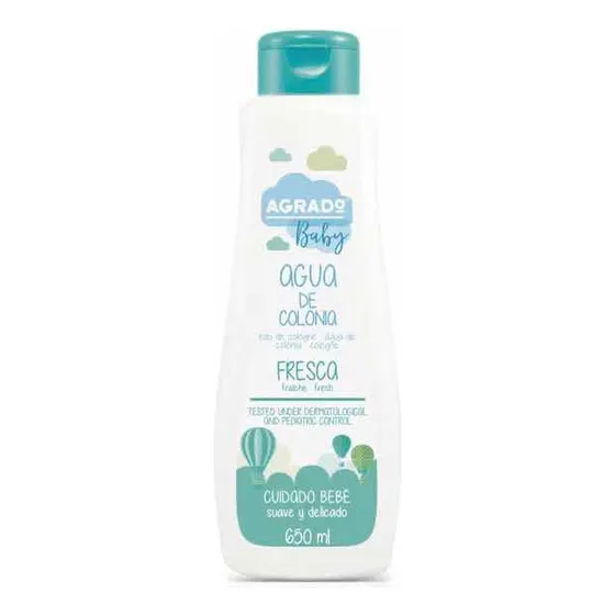 Agua De Colonia Fresca De Agrado Baby 650ml