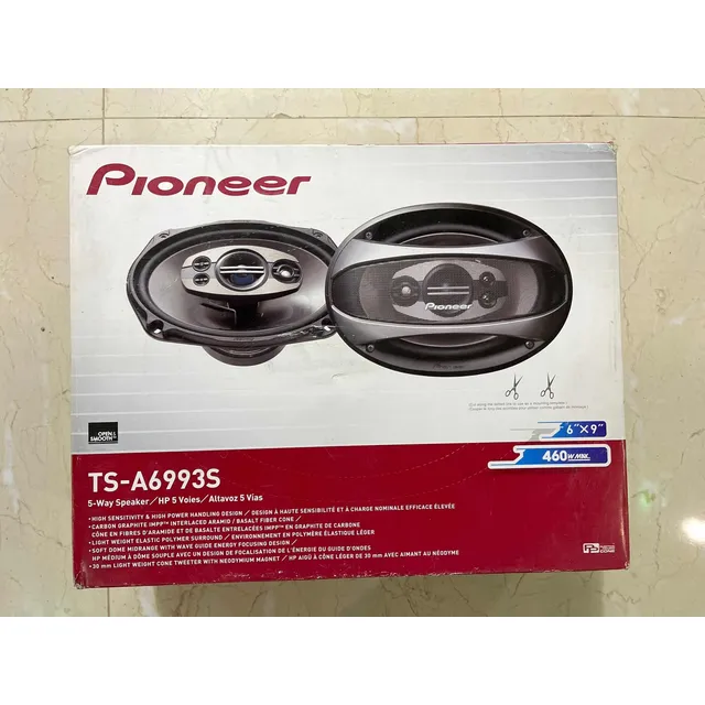 Cornetas Triaxiales Pioneer 6x9 Ts-a6993s Originales