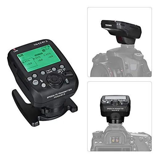 Transmisor Flash Speedlite Para Cámara Yongnuo Yn-e3-rt Ii F