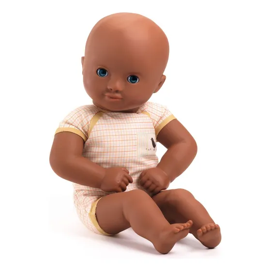 Bebote Baby Yellow Djeco Colección Pomea Muñeco Bebe