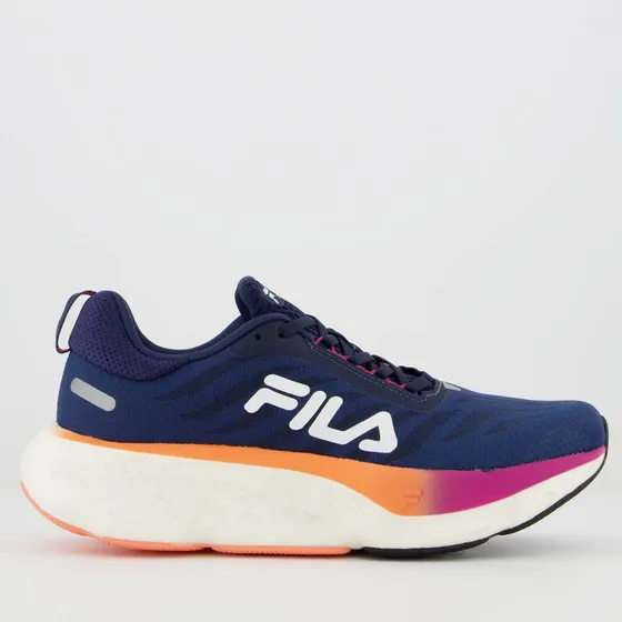 Tênis Fila Float Maxxi 2 Feminino Marinho E Coral