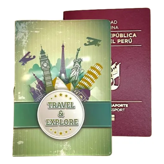 Porta Pasaporte Explore Portapasaporte Funda Pasaporte Viaje