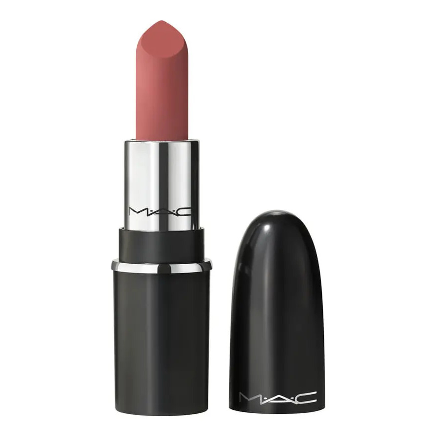 Mini Batom Matte Mac Macximal - Velvet Teddy Mini Batom Matte Mac Macximal - Velvet Teddy