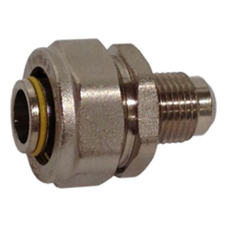 Adaptador Flare 3/8 Fl X 1/2 Pe Al Pe Para Gas Compresion Adaptador Flare 3/8 Fl X 1/2 Pe Al Pe Para Gas Compresion