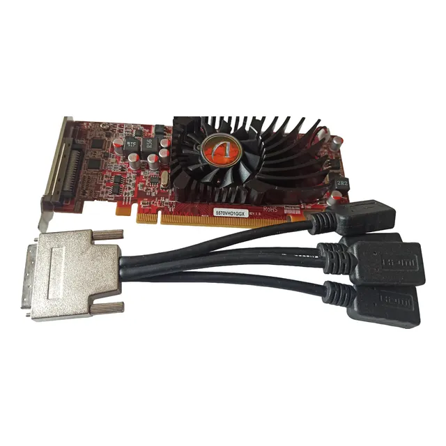 Visiontek Tarjeta Gráfica Radeon 5570 1gb 4xhdmi Split