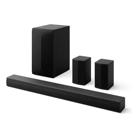 LG Soundbar S60tr 440w Rms, 5.1 Canais, Bluetooth 5.3, Dol Preto 120 Hz 127/220v