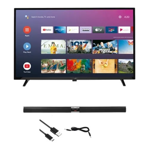 Bocina Barra De Sonido Para Tv/pc Bluetooth Usb/tf 81cm Color Negro