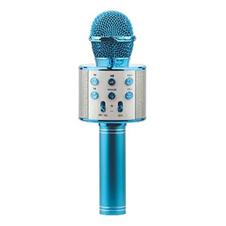 Microfone Bluetooth Youtuber Sem Fio Karaoke Cores Infantil Microfone Bluetooth Youtuber Sem Fio Karaoke Cores Infantil