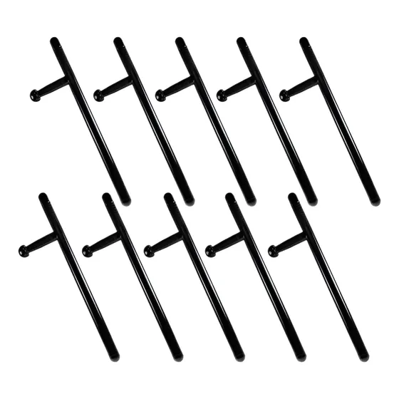 Paquete De 10 Baston Policial Pr24 Pr 24 Tonfa De Pvc