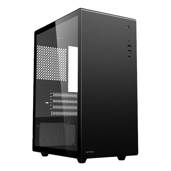 Gabinete Acteck  Micro Torre Max Mb Atx Neuss Pro Gi717 