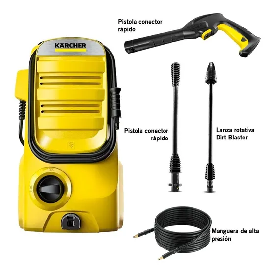 Hidrolavadora Eléctrica Karcher K2 Compact New Portátil 