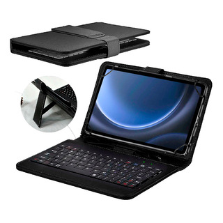 Capa Teclado De Couro Para Tablet Galaxy Tab S9 Fe 10.9 X510 Capa Teclado De Couro Para Tablet Galaxy Tab S9 Fe 10.9 X510