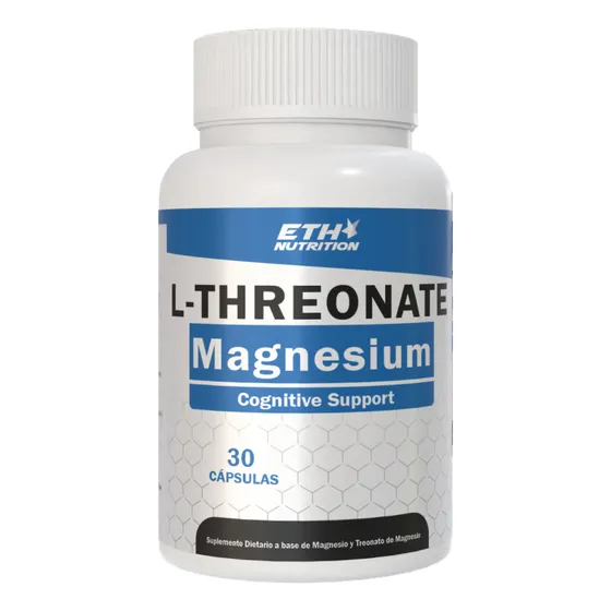 Treonato De Magnesio 500mg Cápsulas 30 Eth Nutrition