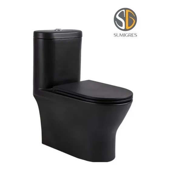 Sanitario Durban, Color Negro Marca Sumigres