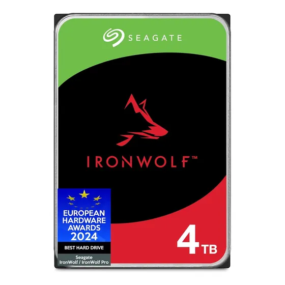 Disco Duro Seagate Ironwolf Hdd Nas De 4 Tb 6gb/s 5400 Rpm