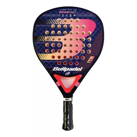 Paleta Pádel Bullpadel Scan Attack Foam Dama Mujer Potencia