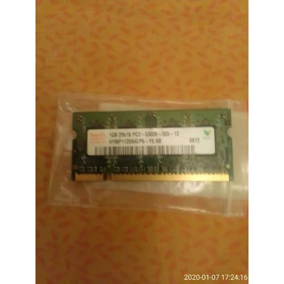 Memoria Ram Hynix Para Laptop De 1gb Ddr2
