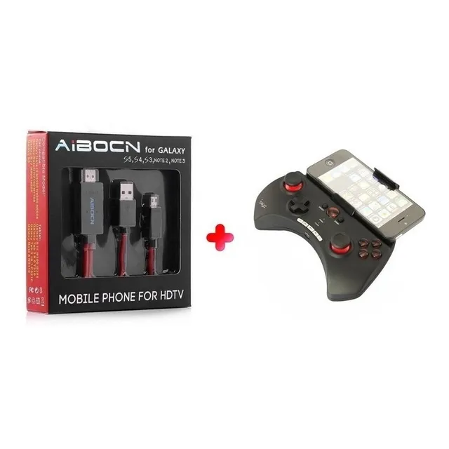 Cable Hdmi Samsung + Bluetooth Control Juego Ipega