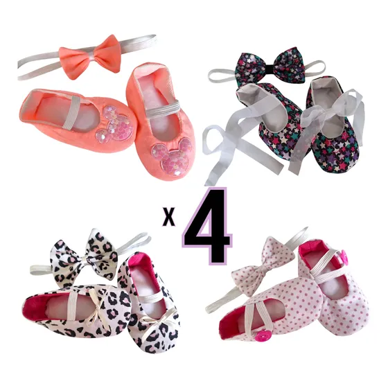 Zapatos Para Bebés De Tela 