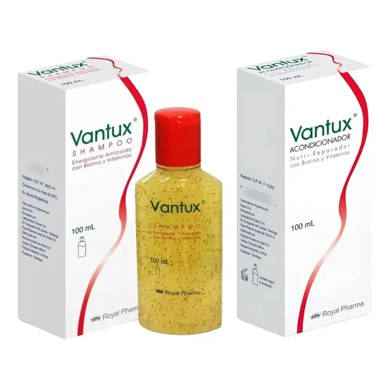 Vantux Pack Shampoo 100ml + Acondicionador Anticaida 100ml