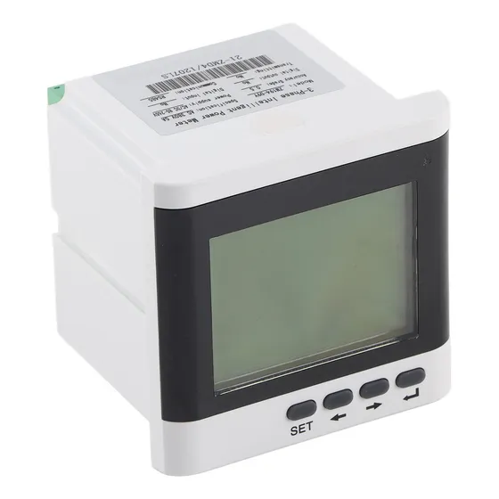 Medidor De Potencia Eléctrico Trifásico