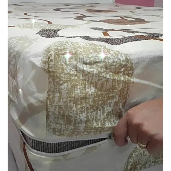 Capa De Colchão Solteiro Masculina 1,88m X 0,78cm X 0,12cm