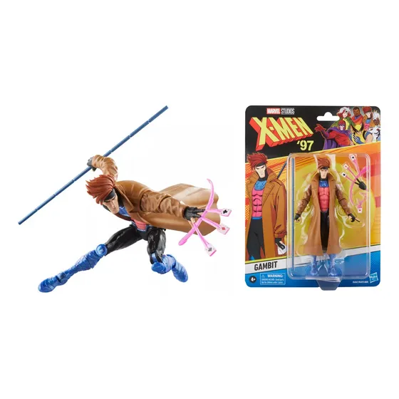 Gambito X Men Figura Muñeco Juguete Coleccion Marvel Gambit