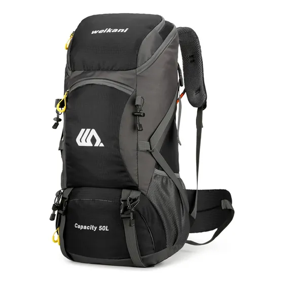 . Mochila De Senderismo Resistente Al Agua De 50 Litros,