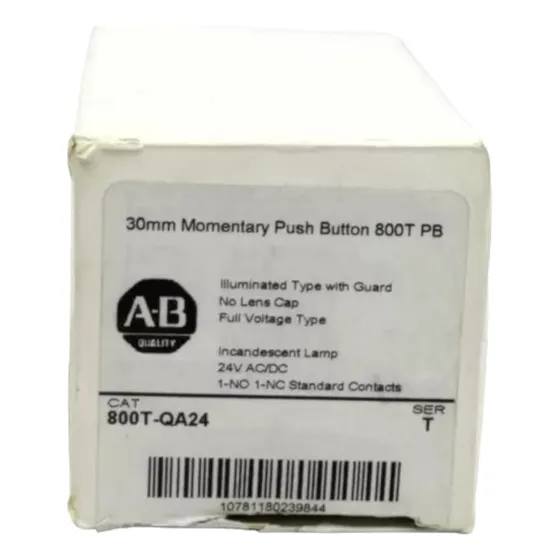 Allen Bradley Pulsador Serie T. 800t-qa24