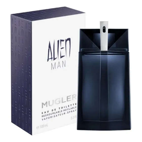 Perfume Alien Man Mugler Recarregável Edt 100ml
