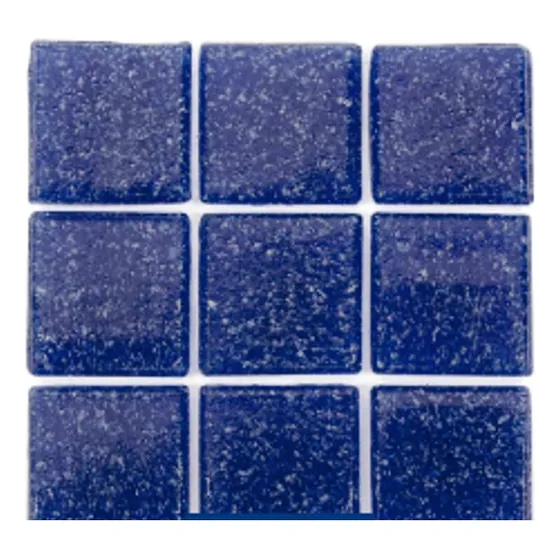 Mosaico Para Alberca Kolorines Cobalto Obscuro 2x2 Cm