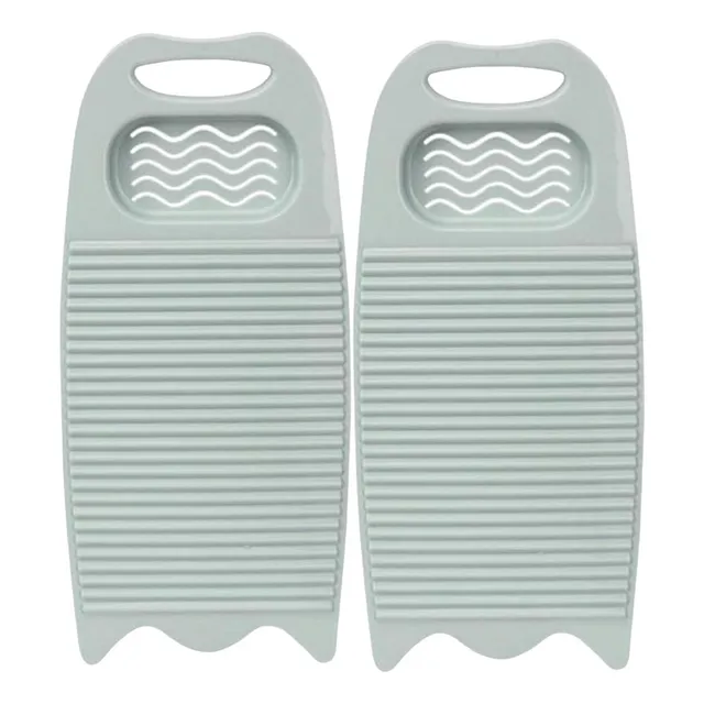 2×lavadora Manos Para Lavar Ropa Azul Claro