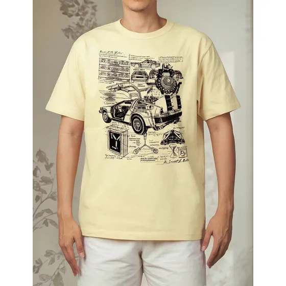 Camiseta Camisa De Volta Para O Futuro Delorean Nerd Geek