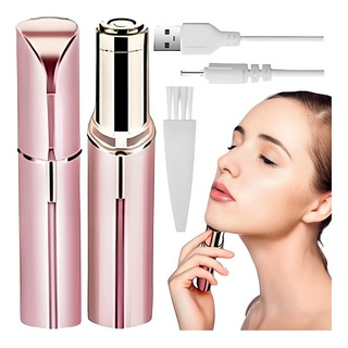 Depiladora Facial Mujer Recargable Indolora Con Cepillo Depiladora Facial Mujer Recargable Indolora Con Cepillo