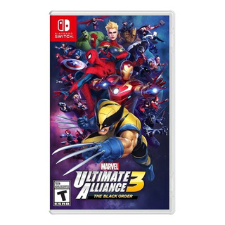 Marvel Ultimate Alliance 3 The Black Order Nintendo Switch FĂsico Marvel Ultimate Alliance 3 The Black Order Nintendo Switch FĂsico