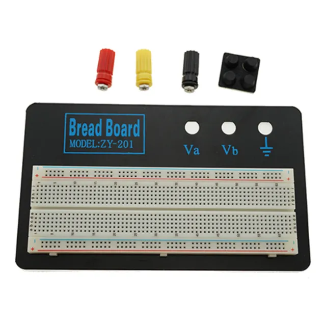 Protoboard Zy-201 Con 830 Puntos De Conexion Oky0022-1