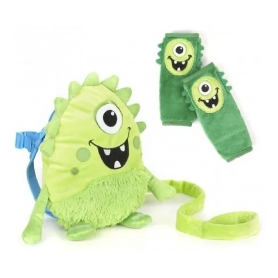 Pequeño Set De Viaje Monstruo Infanti Verde