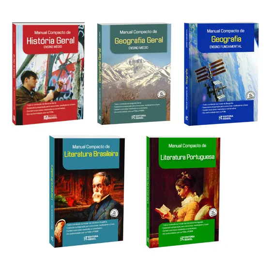 11 Livros Manual Compacto A Sua Escolha - Matemática Física