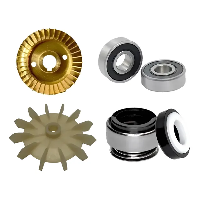 Kit Reparación Bomba Agua 3/4 Hp Impulsor Sello Rolineras