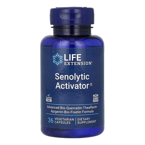 Life Extension, Activador Senolítico, 36 Cápsulas Vegetales Sin Sabor